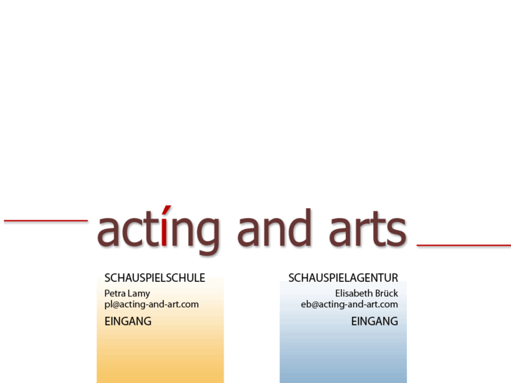 www.acting-and-arts.com