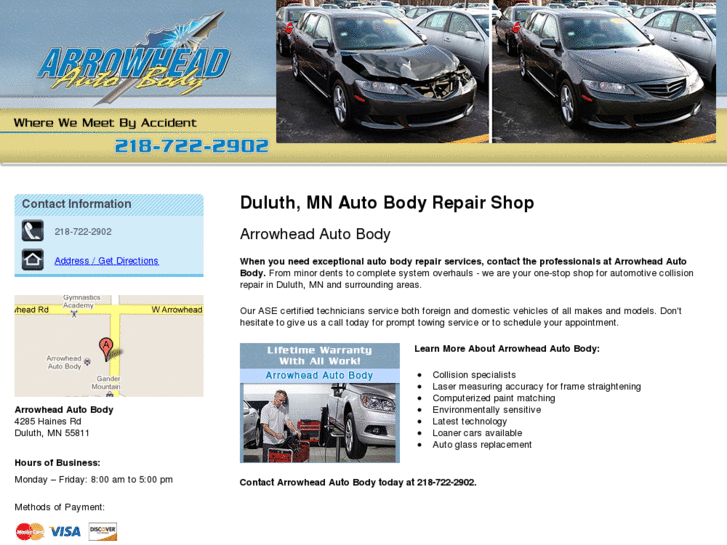 www.arrowheadautobody.net