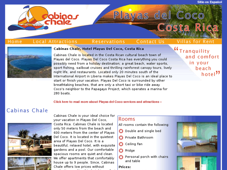 www.cabinaschaleplayasdelcoco.com