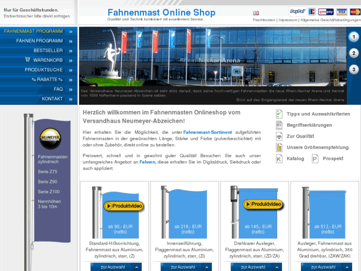 www.fahnenmasten-shop.de