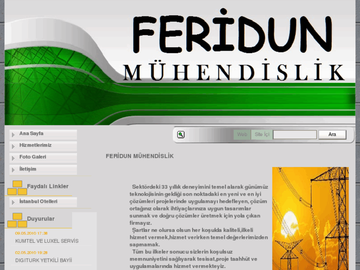 www.feridunmuhendislik.com