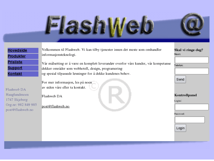 www.flashweb.no