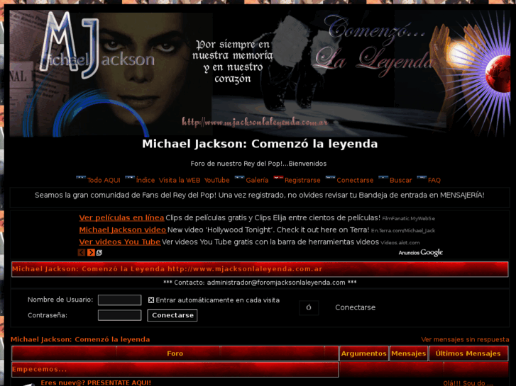 www.foromjacksonlaleyenda.com