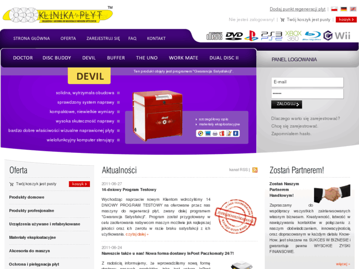 www.klinikaplyt.pl