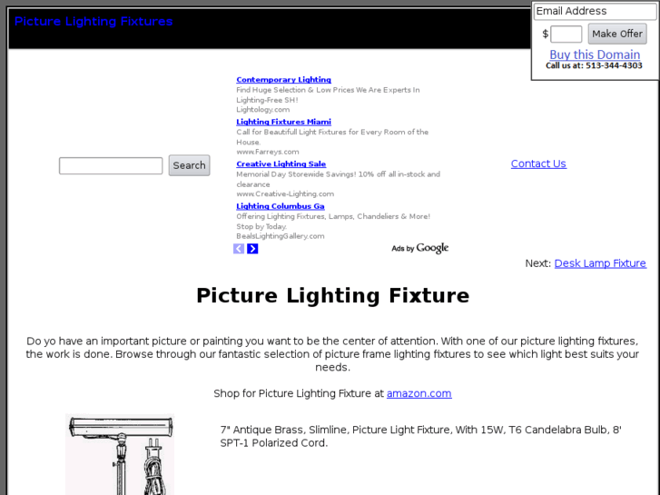 www.picturelightingfixtures.com