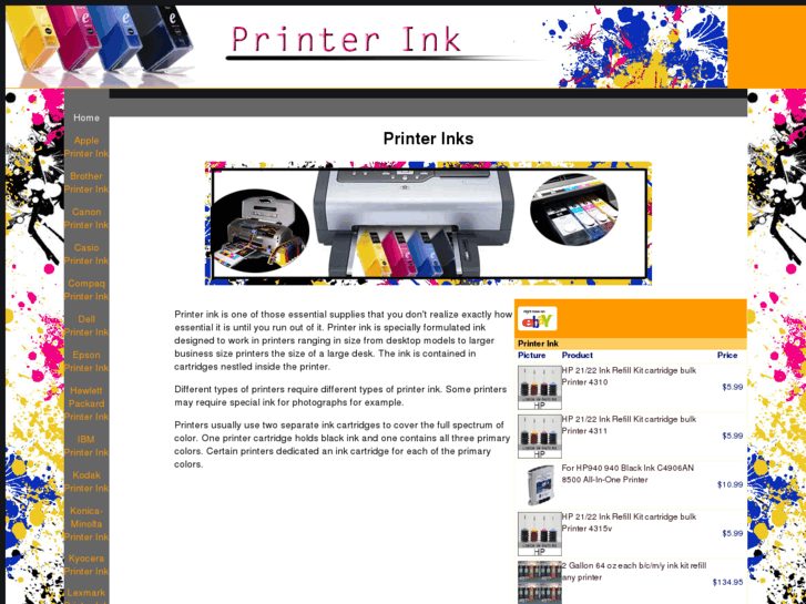 www.replacementprinterink.info