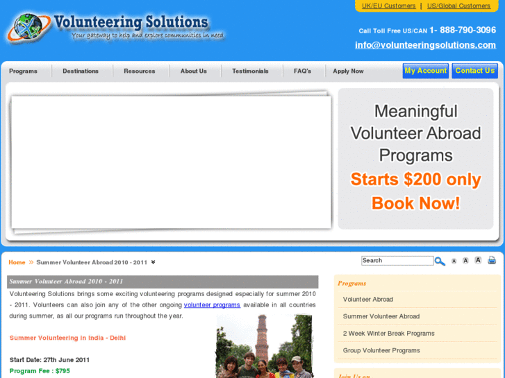 www.summervolunteerabroad.com