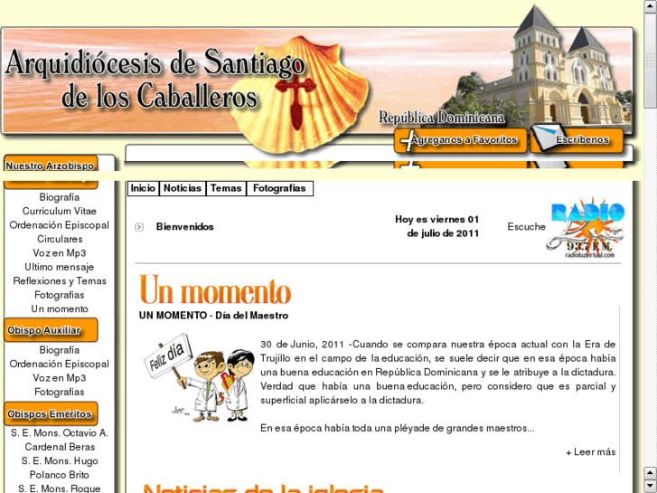 www.arquidiocesisdesantiago.com