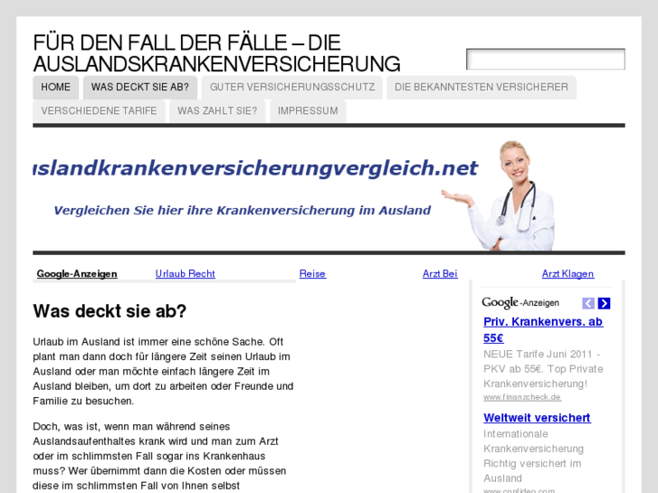 www.auslandskrankenversicherungvergleich.net