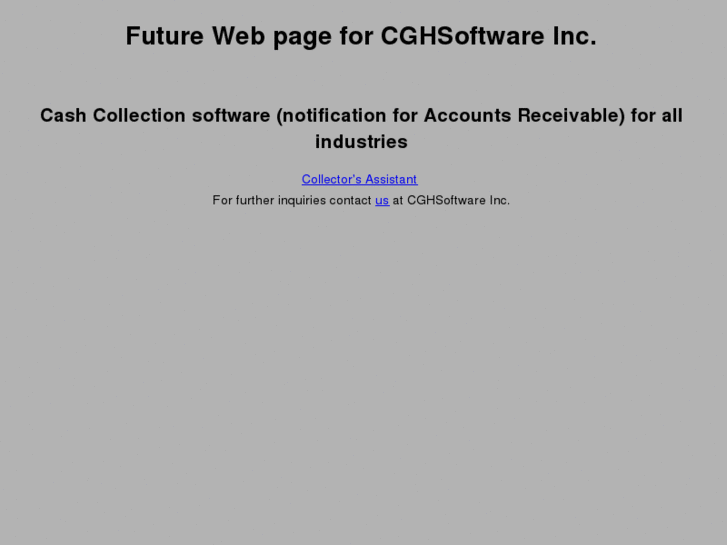 www.cghsoftware.com