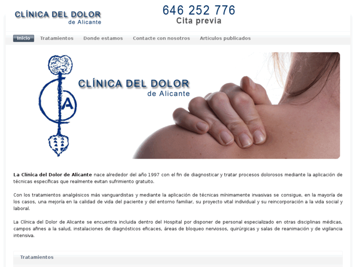 www.clinicadeldolordealicante.net