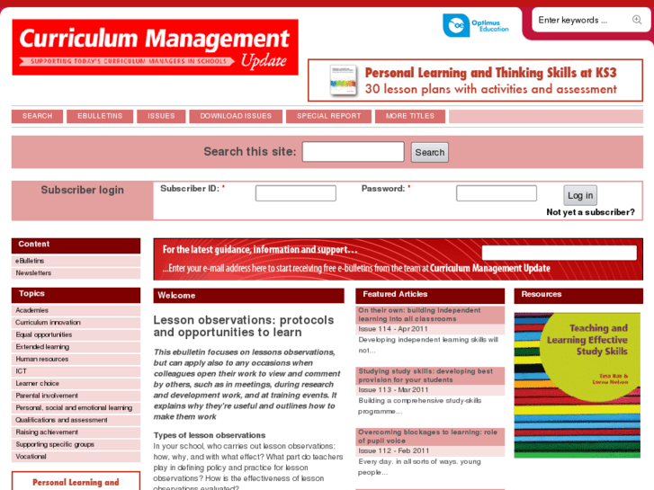 www.curriculum-management-update.com