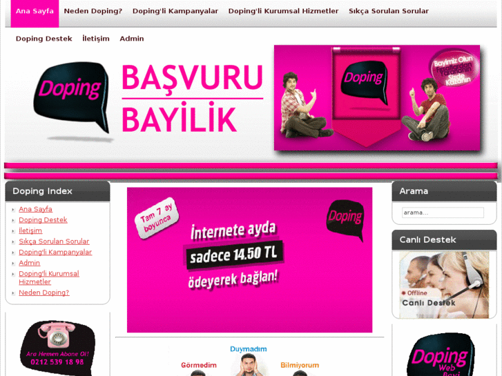 www.dopingadslbasvuru.net