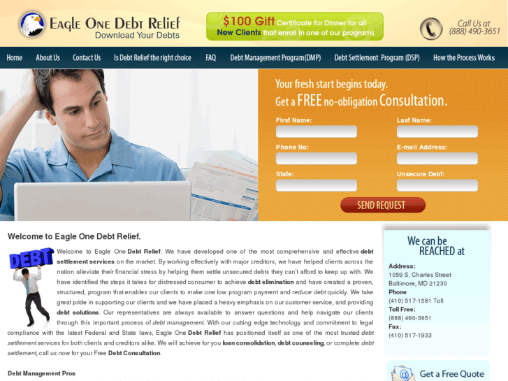 www.eagleonedebtrelief.com