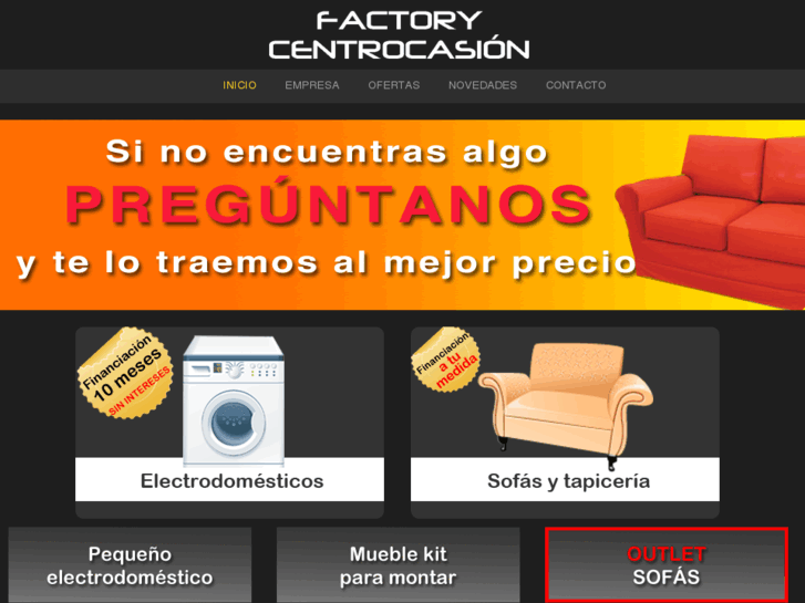 www.factorycentrocasion.com