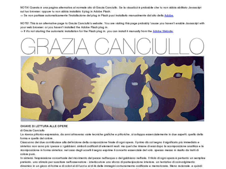 www.graziacanciullo.it