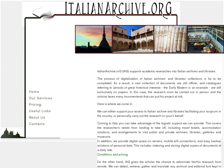 www.italianarchive.org