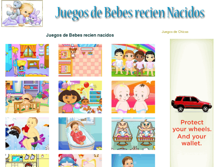 www.juegosdebebesreciennacidos.com