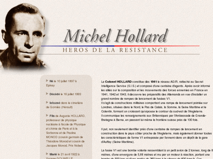 www.michel-hollard.com