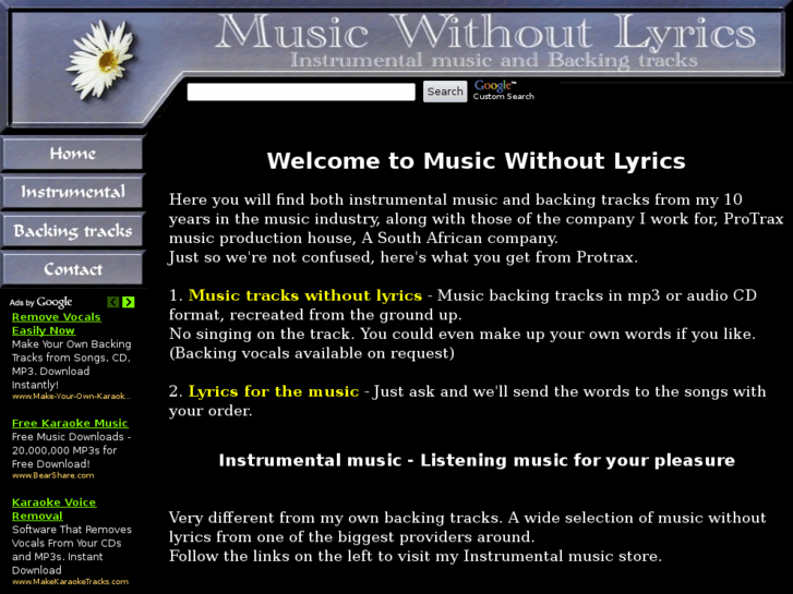 www.music-without-lyrics.net