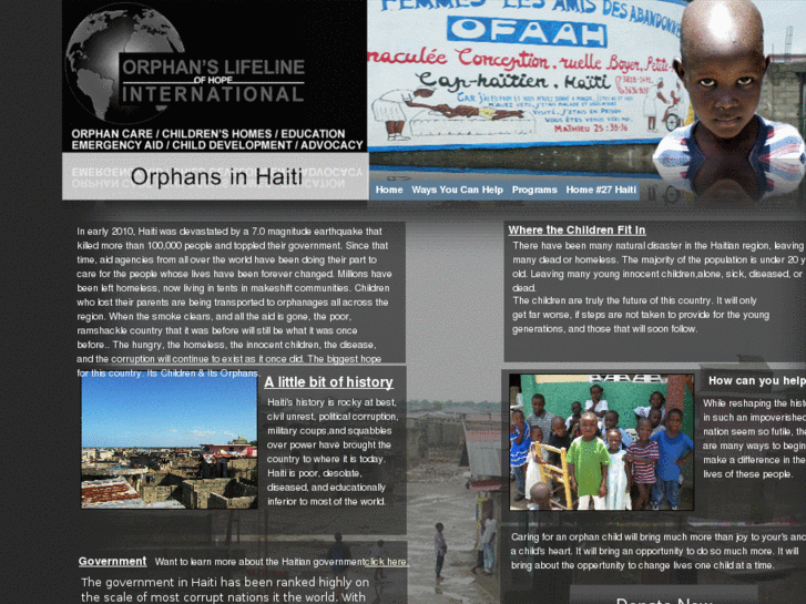 www.orphansinhaiti.org