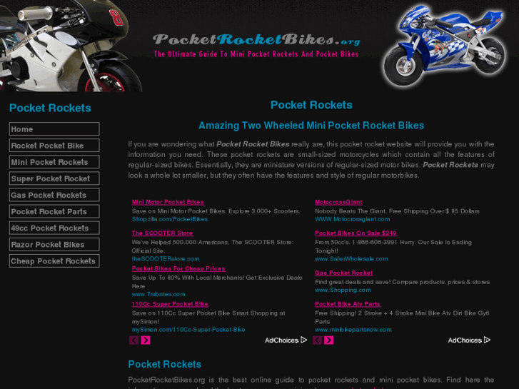 www.pocketrocketbikes.org