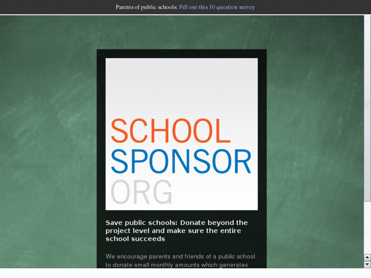 www.schoolsponsor.org