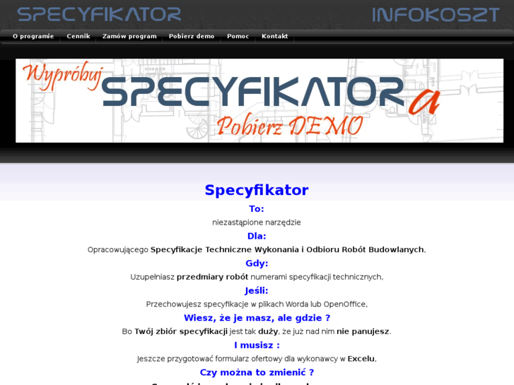 www.specyfikator.pl