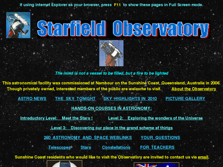 www.starfieldobservatory.com