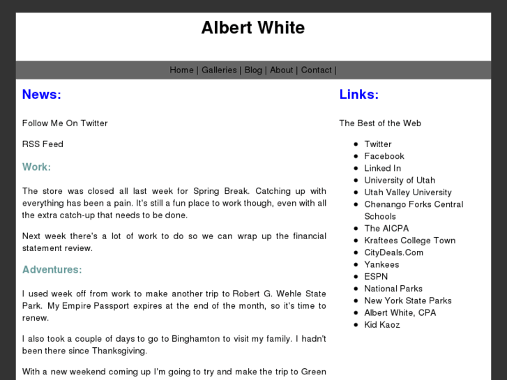 www.albertwhite.net