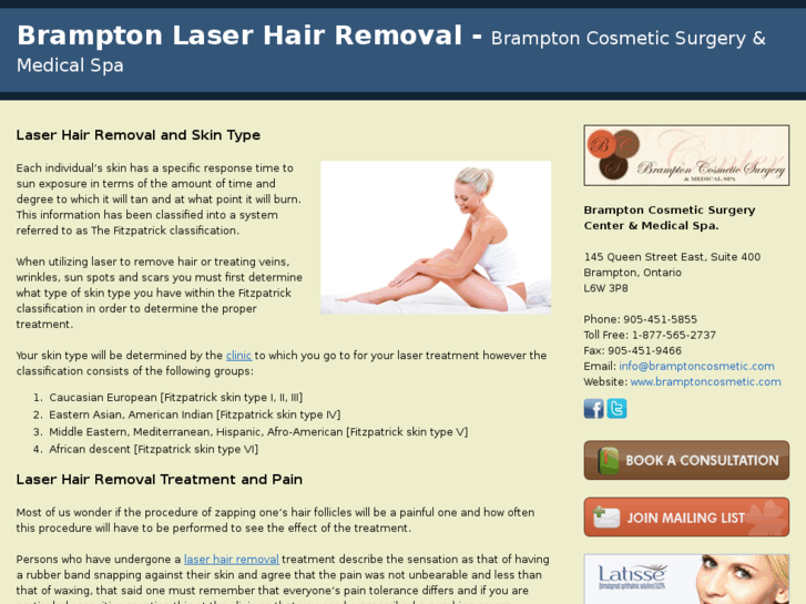 www.bramptonlaserhairremoval.com