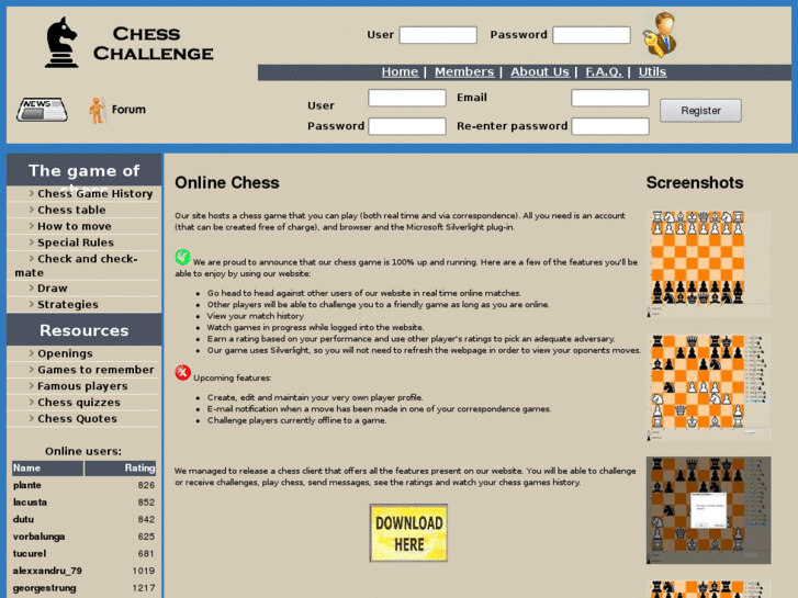 www.chesschallenge.net