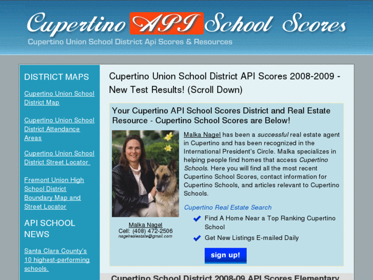 www.cupertinoschoolscores.com