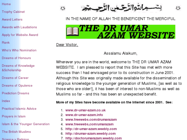 www.dr-umar-azam.com