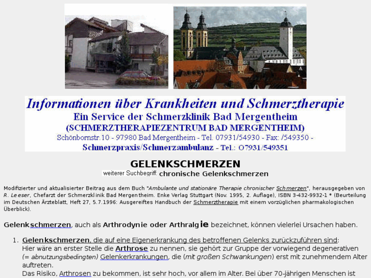 www.gelenkschmerzen.org