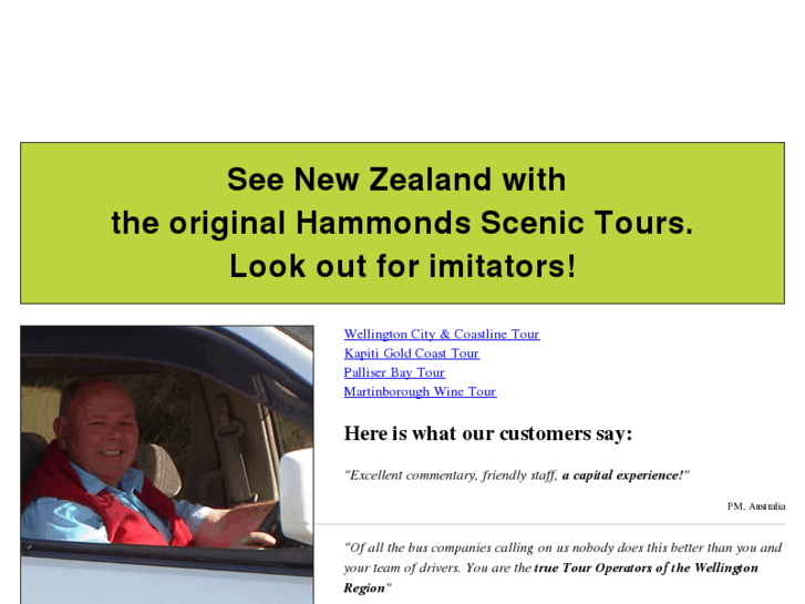 www.hammondstours.com