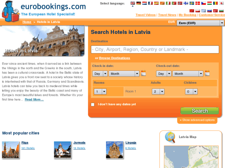 www.latvia-bookings.com