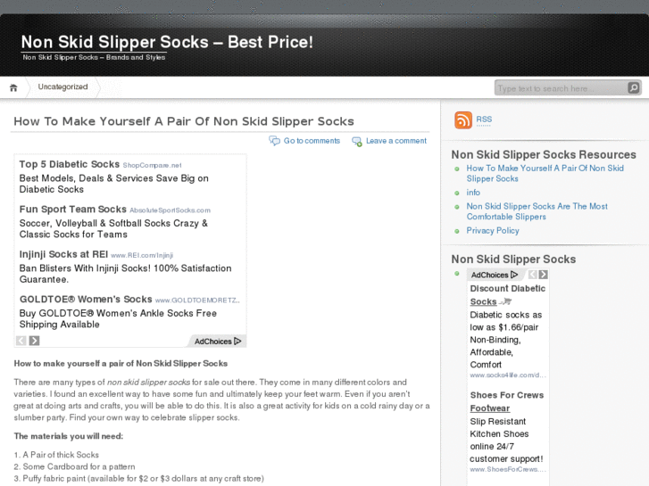 www.nonskidslippersocks.com