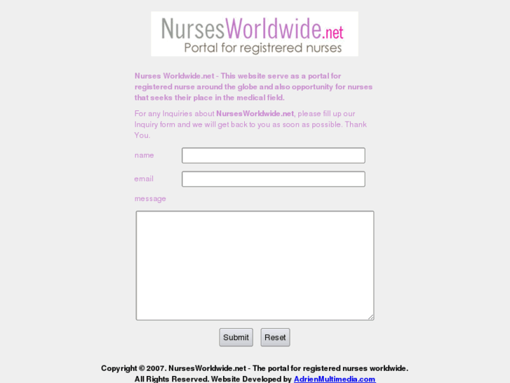 www.nursesworldwide.net