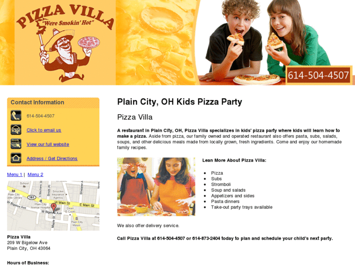 www.pizzavillaplaincity.com