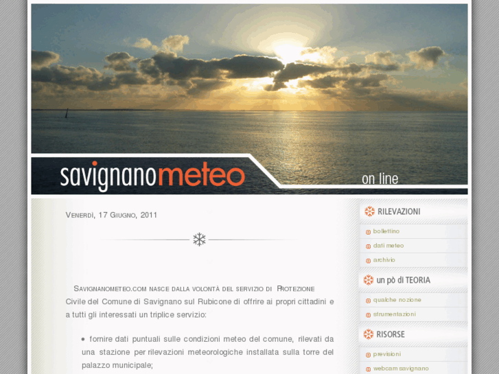 www.savignanometeo.com
