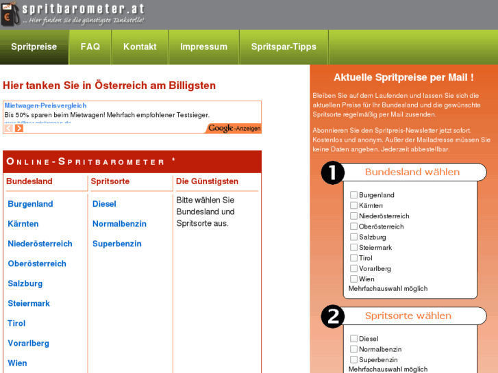 www.spritbarometer.at