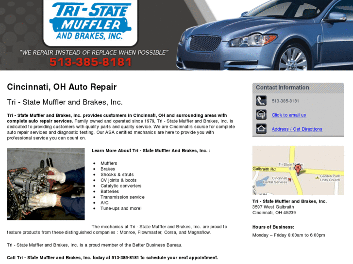 www.tristatemufflerandbrakes.com