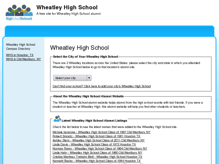 www.wheatleyhighschool.org