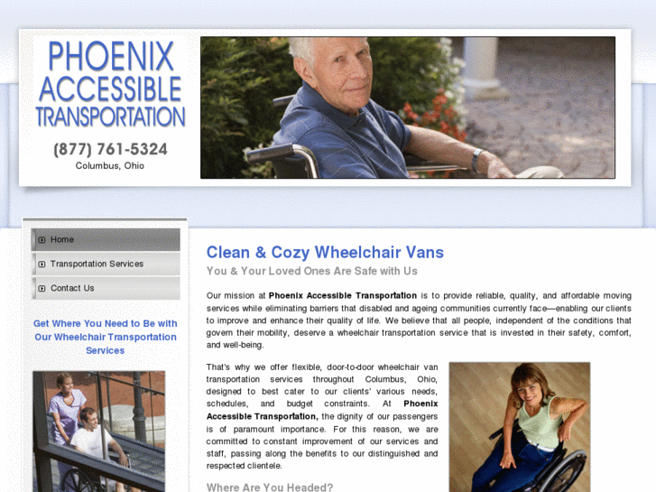 www.wheelchairshuttlevan.com