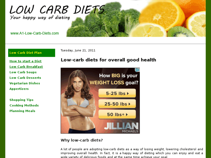 www.a1-low-carb-diets.com