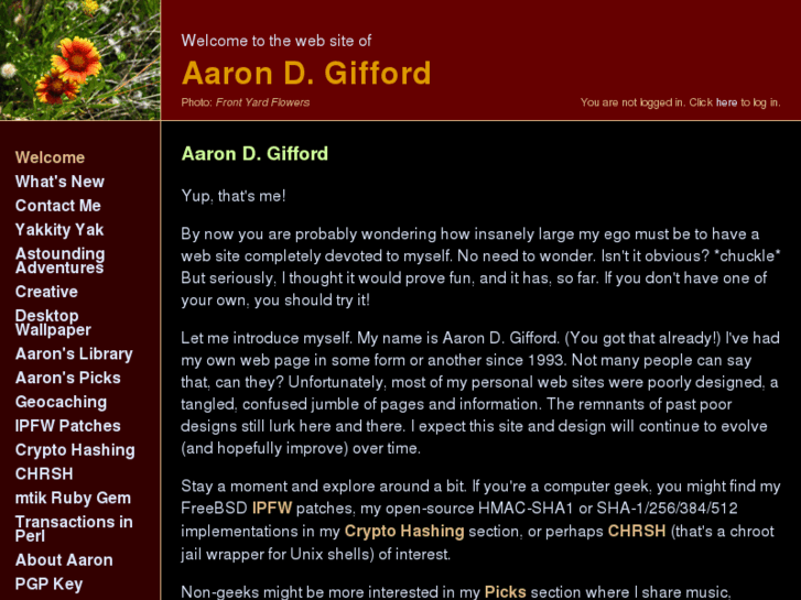 www.aarongifford.com