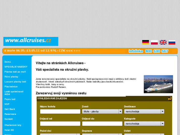 www.allcruises.cz