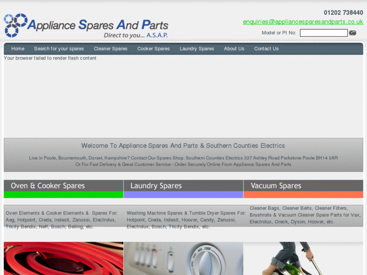 www.appliancesparesandparts.co.uk