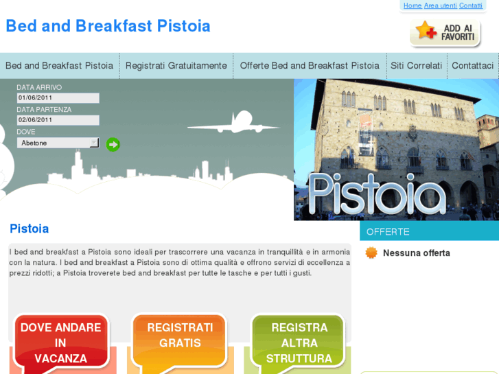 www.bedandbreakfastpistoia.it